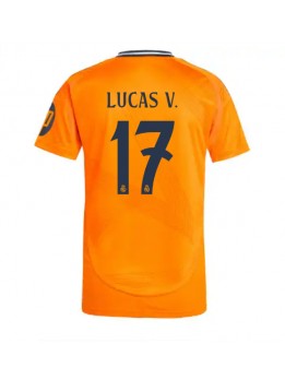 Billige Real Madrid Lucas Vazquez #17 Bortedrakt 2024-25 Kortermet